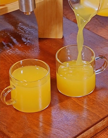 Homemade Orange Wine