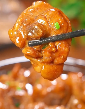 🧄 Scallion Oil Chicken Leg Stir-Fry