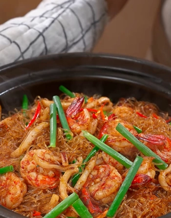 🍤 Sea Cucumber Vermicelli Stir-Fry